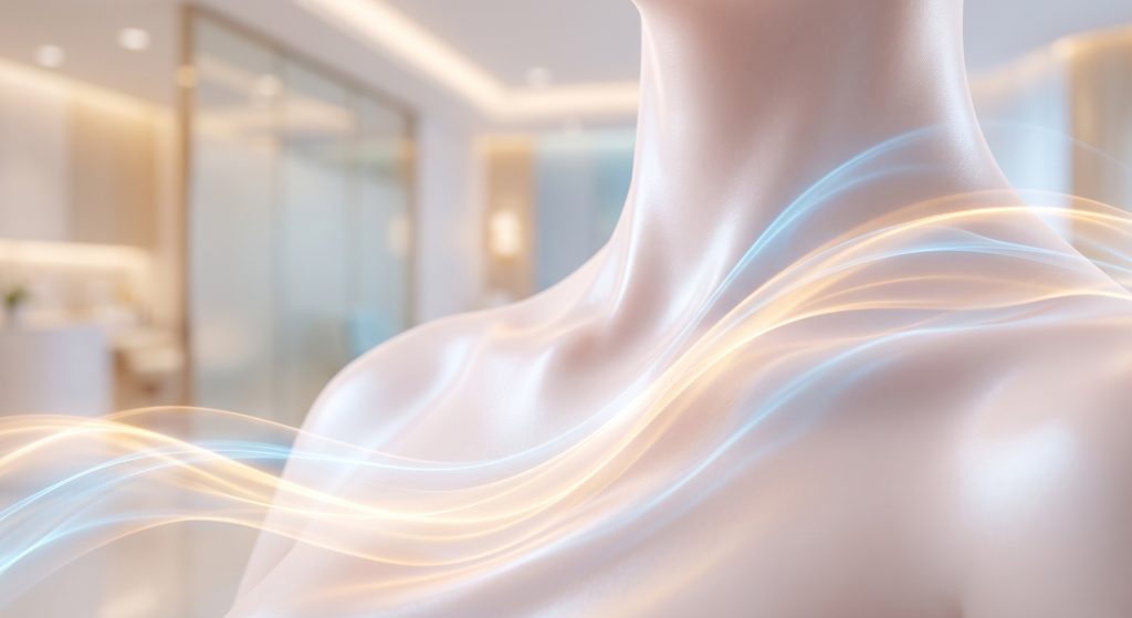 Boyun ve dekolte bölgesi kırışıklıkları için ameliyatsız anti-aging tedavileri ve cilt gençleştirme.